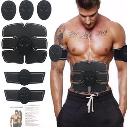 Accessories Muscle Stimulator Abdominal Exerciser Trainer Training Fat Burning Body Building Fitness Equipment For Home Gym