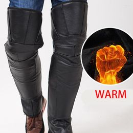 Motorcycle Armor Cold Weather Warm Kneepads Skiing Skating Protecion Knee Pads Cood-proof Moto Racing