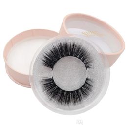 False Eyelashes Sishangpin Lash 3D Mink Eyelash Extension Cross 1 Box Natural Makeup Winged Hand Made Lashes Drop Delivery Health Be Dh48K