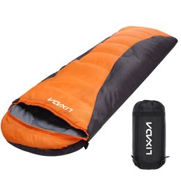 Sleeping Bags Lixada Ultralight Sleeping Bag for Adult Winter Camping Warm Sleeping Bag Waterproof for Camping Hiking Travel Outdoor Adventure 230227