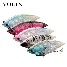 Baits Lures VOLIN 125mm 41.8g Vibration Floating Fishing Lure Systems Hard Lure Artificial VIB Bait Bass Fishing Lure Pike Perch 230227