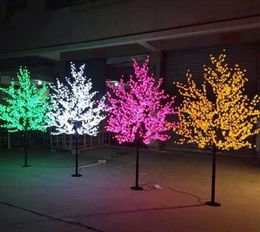 Artificial LED Cherry Blossom Tree night Light New year Christmas wedding Decoration Lights 2M LED tree light wedding decoration