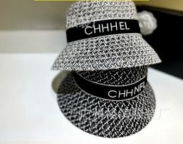 Luxury Bucket Hat Designer Letters Ambroidered Wide Brim Hat High Quality Cap Sunshade Casquette