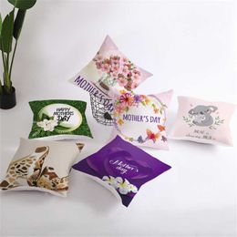 Pillow /Decorative Case Sofa Polyester Cover Flower Pillowcase Pink Throw Home Bed Chair Decoration