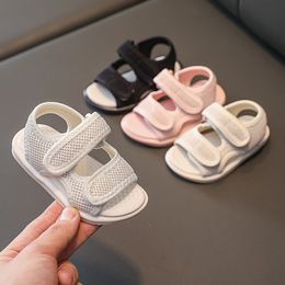 First Walkers Summer Baby Girls Boys Sandals Infant Toddler Shoes Children Soft Bottom Casual Beach Shoes Non-slip Kids First Walkers Shoes 230227