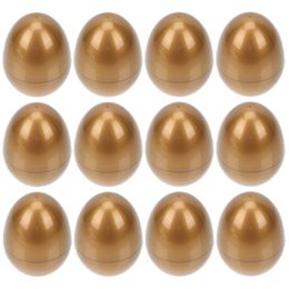 Other Toys Easter Eggs Egg Fillablecandy Box Empty Filled Toy Clear Decor Lottery Opening Surprise Gold Ornaments Golden Eggshells Gift 230227