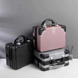 Cosmetic Organizer Storage Boxes Bins Portable Box Bag Makeup Wash Set Toothpaste Travel Suitcase Y2302