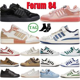 Forum 84 Casual Shoes Original Bad Bunny x Forum Low high Buckle Men Women Blue Tint low Cream Easter Egg Back to School Benito Womens sneakers walking jogging Outdoors