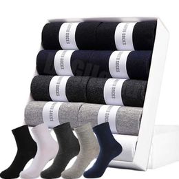 Men's Socks 35Pairs Business Men Socks New Style Black Soft Mens Cotton Socks Breathable Summer Winter Male Socks Plus Size (6514) Z0227