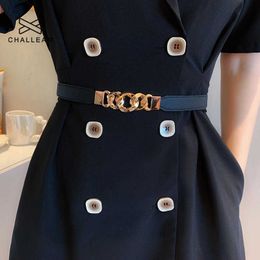 Belts Belt women's thin belt slim decorative shirt with dress multiring buckle elastic high elastic atmosphere summer new style 336 Z0223