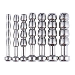 5-11mm Stainless Steel Catheters & Sounds Penis Inserts Stimulation Dilator Chastity Catheter Penis Plug Male Chastity Devices Sex Toys