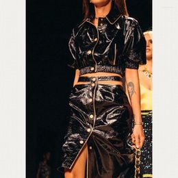 Women's Leather Woman Coats Natural Sheepskin Fashion Jackets Female Real Long Windbreaker H731