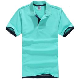 Men's Polos Summer Brand Men Polo shirt Casual Cotton Short Sleeve Men Polos Shirts Plus Size 3XL jerseys Golf Tennis Polos masculina 230228