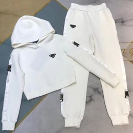 Women's Tracksuits Black White Colour Womens Knitted Sports Suit Two Piece Pants Presbyopia Logo Letter cardigan jacket rope elastic Asian S-XL