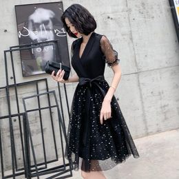 Ethnic Clothing 2023 Black Daily Evening Dresses Elegant Lace Sequins Gowns Formal Dress Styles Women Prom Party Qipao