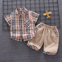 0-5 Years Summer Boy Clothing Set 2023 New Casual Fashion Active Cartoon T-shirt Pant Kid Children Baby Toddler Boy Clothes12