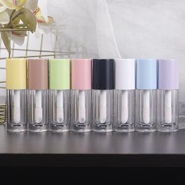 Storage Bottles 100pcs 6ml Empty Lip Gloss Tubes Glaze Big Doe Foot Wand Makeup DIY Cosmetic Lipstick Oils Container