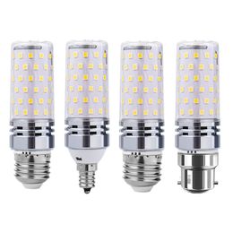 LED Corn Bulbs E14 E26 E27 B22 Candelabra Light Bulb Warm White 3000K LEDs Chandelier Lamps Decorative Candle Three Color Led Corns Lamps crestech