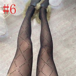 Socks Hosiery Designer Tights Stockings Womens Leggings Luxury Full Letters Stretch Net Stocking Ladies Sexy Black Pantyhose for Wedding Party 4545