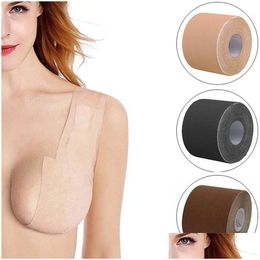 Bust Shaper Female Breast Tape Nipple Can Be Cut Invisible Bra Stretch Cloth Drop Delivery Health Beauty Care Treatment Dhwar