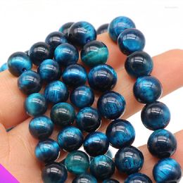 Strand Wholesale 10 Royal Blue Tiger Eye Bracelet Natural Energy Stone Elastic Semi-precious 3 Specifications