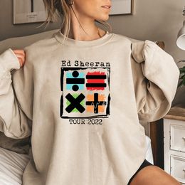 Womens Two Piece Pants Women Ed Sheeran Sweatshirt The Tour Mathletics Concert Hoodie Unisex Equals Crewneck 230227