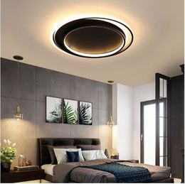 Ceiling Lights Nordic Bedroom Lamp Simple Modern Led Creative Personality Study Room Round LampCeiling