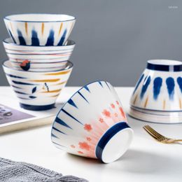 Bowls Japanese Style Ceramic Bowl Household Soup Rice Restaurant Kitchen Salad Tableware
