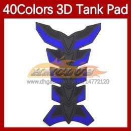 Motorcycle Stickers 3D Carbon Fiber Tank Pad Protector For SUZUKI GSXR1300 Hayabusa GSXR 1300 1300CC 96 97 98 1999 2000 2001 Gas Fuel Tank Cap Sticker Decal 40 Colors