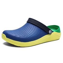 Slippers Mens Summer Water Shoes Light Breathable Casual Slippers Swimming Walking Beach Sports Anti-slip Waterproof Fashion Men Sandals Y2302