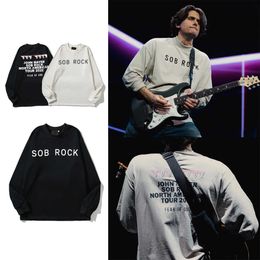 Fashion Brand Luxury Sob Rock Souvenir Ls T-sh Singer Co-brand Limited Print Long Sleeve T-shirt