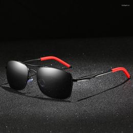 Sunglasses Classic Aviation Men Polarised Metal Stylish Driving Shades UV400 Cool Pilot Sun Glasses With Box