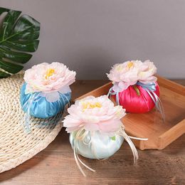 Decorations Ornaments Purifier Flower Bamboo Charcoal Bag Air Freshener Automobiles Decoration Furnishing Car Interior Accessories R230228