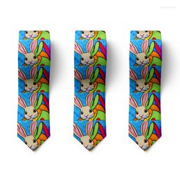 Bow Ties Fashion Men Print Tie 8cm Slim Fit Novelty Pattern Polyester For Party Wedding Funny Stylish Harajuku Suit