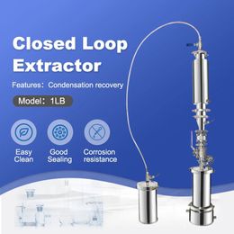 HNZXIB Laboratory Equipment 1LB Pressure Extraction Kit 304 Stainless Steel Material Household Extractor Lab Supplies