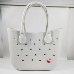 Beach bags Environmental Classic size tote Beach style waterproof women Rubber handbag Silicone Bag For lady 0228