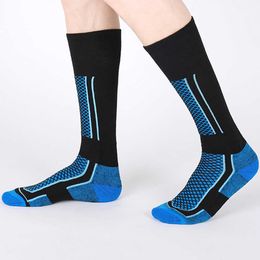 Men's Socks Winter Warm Thickened Ski Socks Outdoor Sports Hiking Breathable Stockings for Women Men Children Snow Sports Travel Supplies Z0227