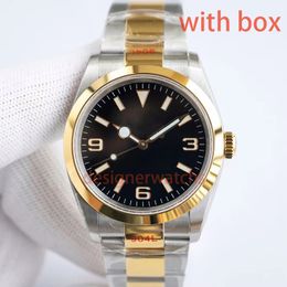 Designer watch Mens luxury automatic watch SIZE41MM36MM31MM ceramic ring stainless steel watch band Womens watch lovers can add waterproof sapphire glass