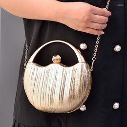 Evening Bags HISUELY 2023 Women's Wedding Clutch Bag Small Female Handbag Luxury Bridal Purse Chain Party Shoulder