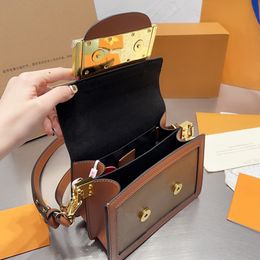 Designer Dauphine Lock XL Crossbody Bags Luxury Shoulder Bags 1:1 Quality  Genuine Leather Handbags 20CM With Box ML205 From Hdbags_868, $238.3