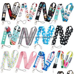 Cell Phone Straps Charms Shoe Parts Accessories Lx1094 Medical Doctor Nurse Dogs Cats Shaped Lanyard Dentist Neck Strap For Keys M Otbhd