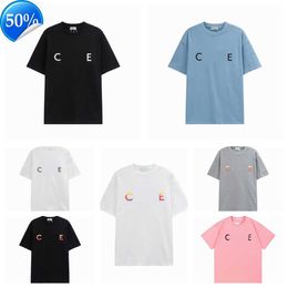 2023 New Mens T Shirt Casual Summer Man Womens Trend Tees Letters Print Classic Short Sleeves Tshirt Top Luxury PRINT IN COTTON JERSEY 7WPJ3