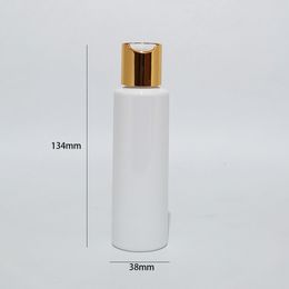 50pcs 100ml packing bottles Plastic Bottles Screw Press Cap 100cc Lotion PET Bottle With Packaging Bottle