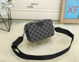 Quality tote bag snapshot Designers Messenger For Women Crossbody Camera Bag Double Zip Colour Matching Casual Wide Strap Shoulder Bags ladies