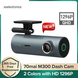 Update 70mai M300 HD 1296P Dash cam Car DVR Recorder Grey 24H Parking Mode WIFI App Control Car DVR