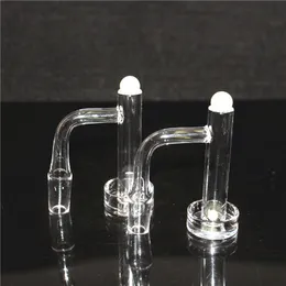 hookahs Flat Top Terp Slurper Smoking Quartz Banger With Glass Pocket Ball Pill Marble Set 10mm 14mm 18mm 20mmOD Slurpers Nails For Water Bongs Dab Rigs