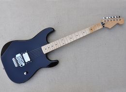 Black Electric Guitar with Floyd Rose Maple Fretboard Can be Customized as Request