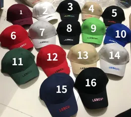 Spring Trendy Baseball Cap Ins Leisure Travel Peaked Caps Simple Alphabet Embroidery Men and Women