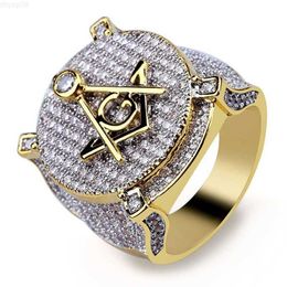 Real Solid Silver 10k 14k 18k Gold Moissanite Diamond Hip Hop Jewellery Iced Flooded Out Men's Ring