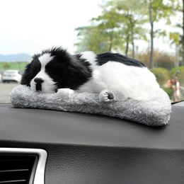 Interior Decorations Car Ornament Cute Vivid Dog Cat Air Freshener Purifier Home Automobile Decoration Bamboo Charcoal Bag Adsorb Odour Deodorant Gift R230228